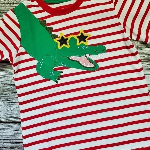 4th of July Alligator Applique T-Shirt Boutique - Picture 2 of 3
